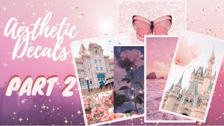 Aesthetic Decals codes | Cute decals for bloxburg | decals codes | Roblox | Summer decal codes