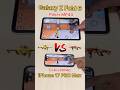 Galaxy Z Fold 6 vs iPhone 17 PRO MAX😈Poker MP40 vs Cobra M40 vs 60FPS vs 120FPS vs S22 #shorts #ff