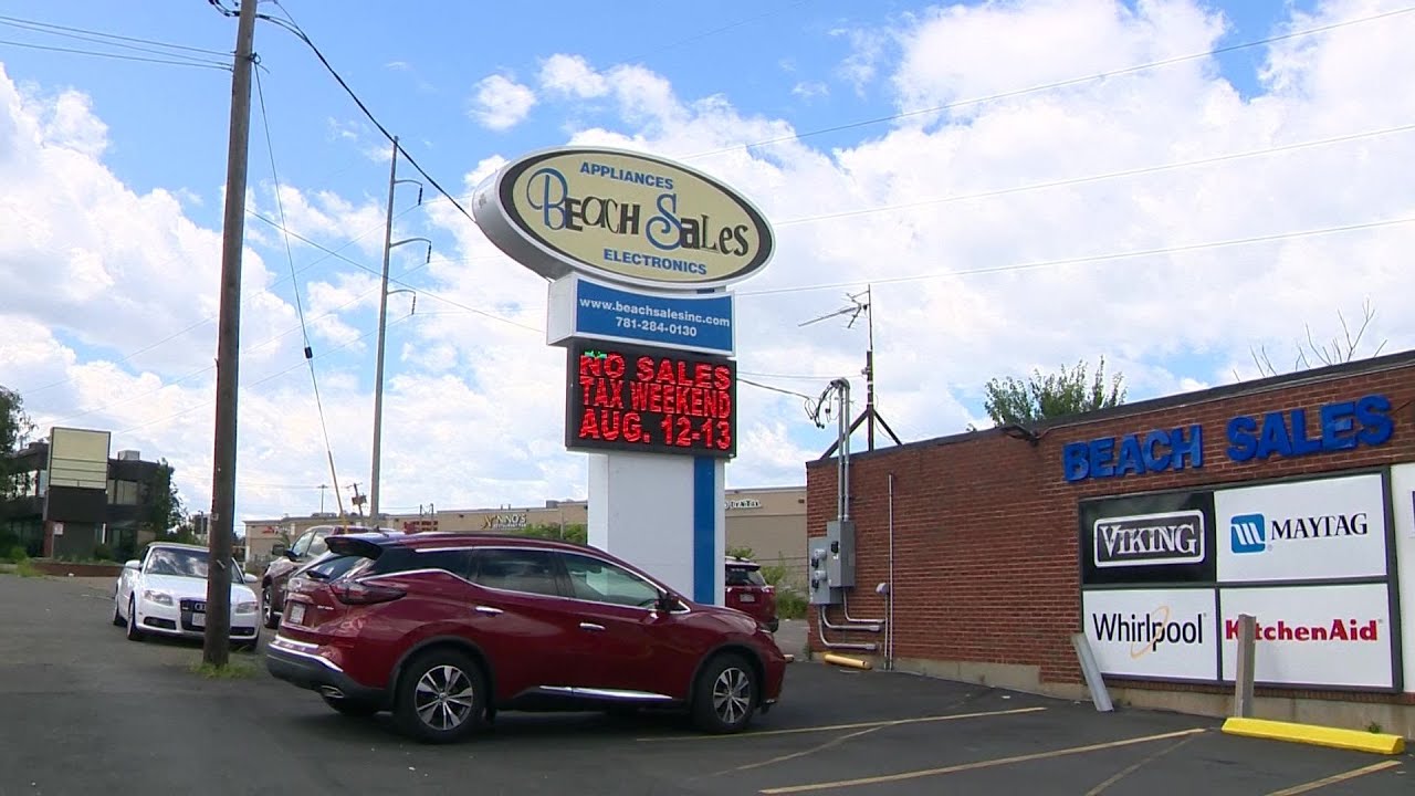 Massachusetts' sales tax holiday this weekend YouTube