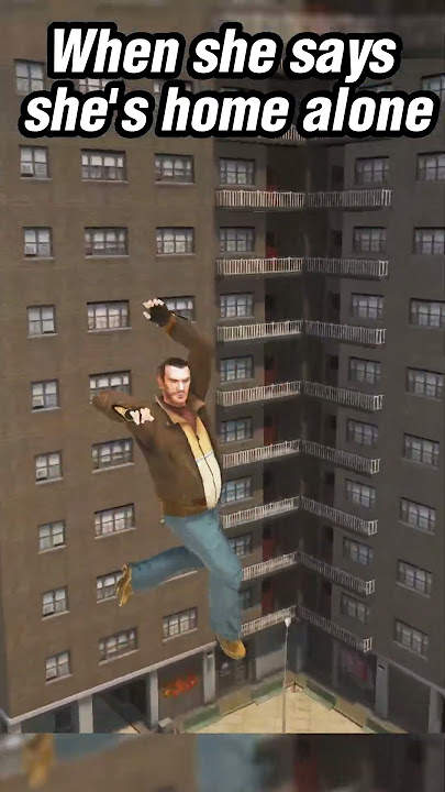 When she says she's home alone#2 #gta4 #gta #gtaiv