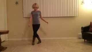 Kick The Dust Up Line Dance -  Instruction and Demo