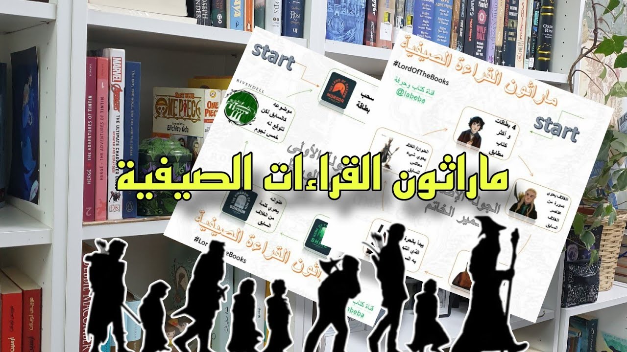 ماراثون القراءات الصيفية يعود من جديد🤗شاركونا🤗