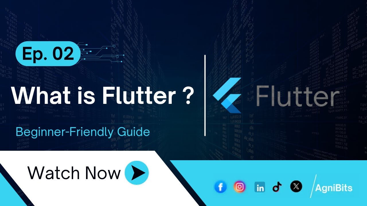What is Flutter? | Learn Flutter & Dart From Zero | Ep 02 - YouTube