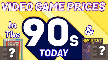 Video Game Prices In The 90s & Today! Episode 3