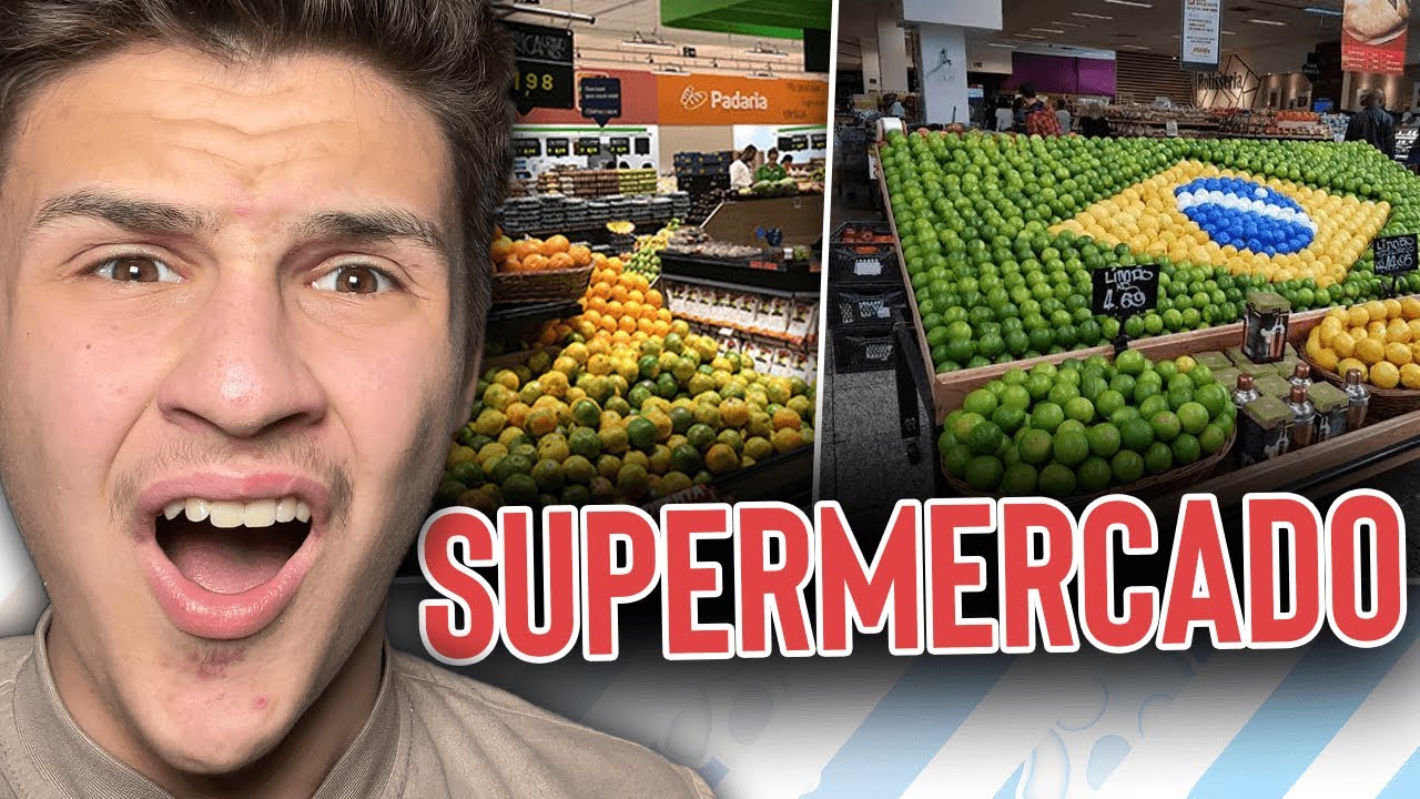 Brazilian Supermarkets are VERY DIFFERENT ... |🇬🇧UK Reaction