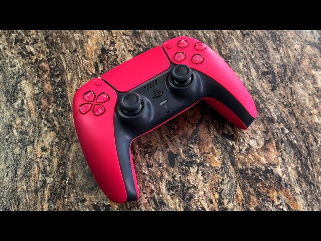Cosmic Red PS5 Dualsense Controller UNBOXING + REVIEW