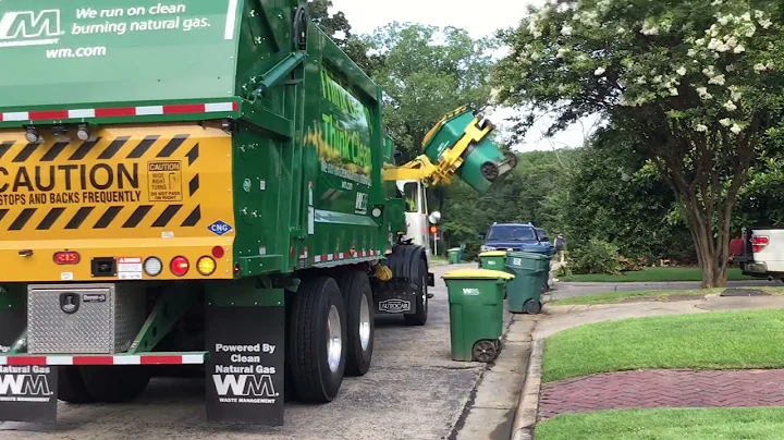 Waste Management 106528 | Brand New Autocar ACX/ CNrG Heil DuraPack Python ASL Garbage Truck