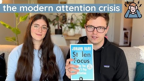 why you can't pay attention (Stolen Focus book review & summary 📚)