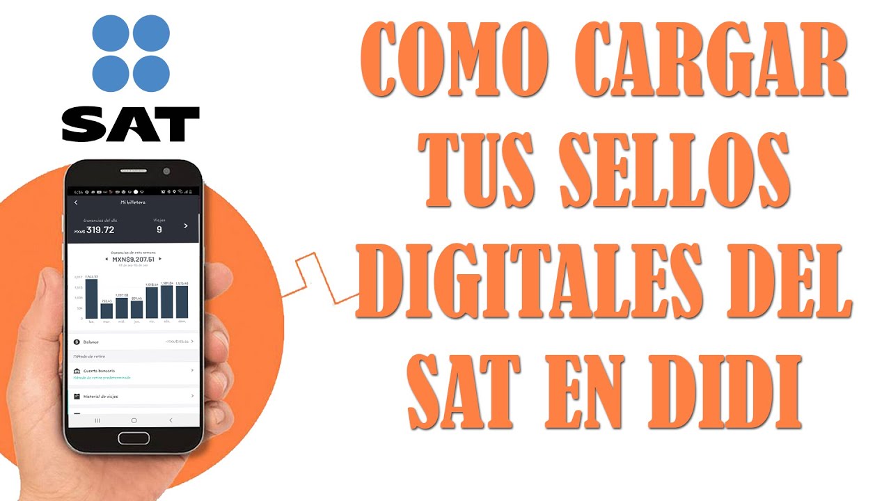 Como cargar tus sellos digitales del SAT en DIDI - YouTube