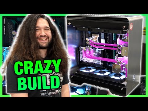 Crazy Last-Minute PC Build with $750 In Win x EK Case