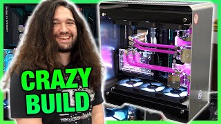 Crazy Last-Minute Pc Build With 750 In Win X Ek Case