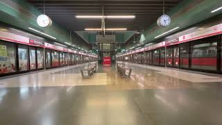 [SMRT] C151B 621/622 and C151 079/080 departing Marina South Pier