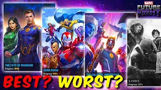 BEST Epic Quest to WORST (All 7 Ranked, 2021) - Marvel Future Fight