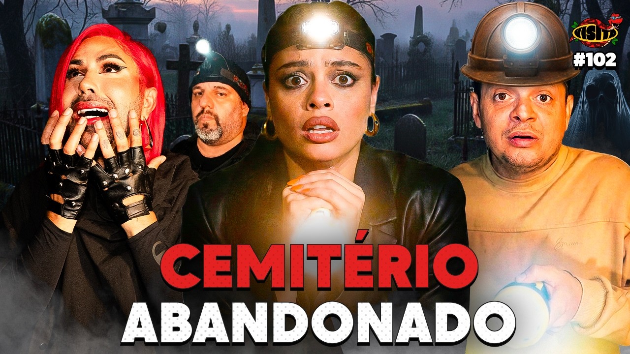 INVADIMOS O CEMITÉRIO MAIS ASSOMBRADO DE SP DE MADRUGADA!