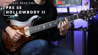PRS SE Hollowbody II - Playing Only Demo