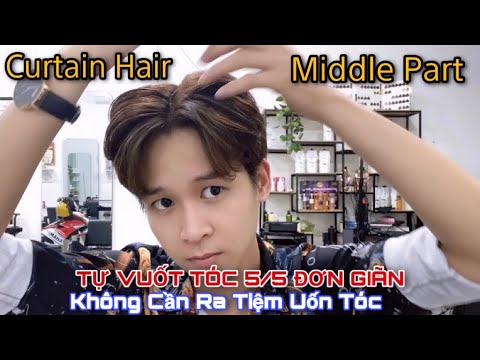 Video Middle Part Cách Vuốt Tóc Nam 5/5 Không Bị Ngố |... - youtube