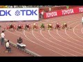 Dafne Schippers, zilver op de 100m WK Beijing 2015 tijd 10.81