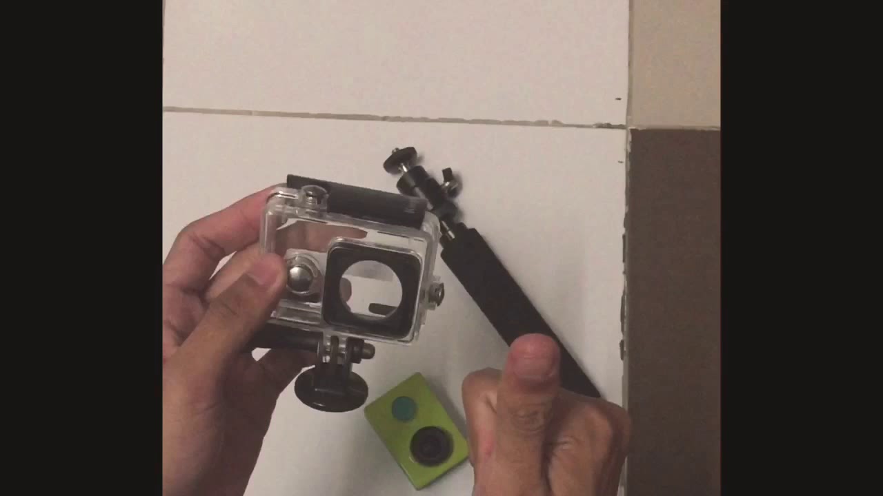 How To Install Waterproof Case For Yi Action Camera YouTube
