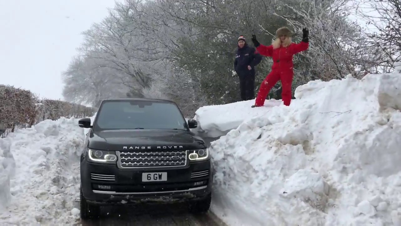 wales covered in snow YouTube