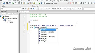 Even number or Odd number Program   C   C++ Programming Video Tutorials for Beginners 2