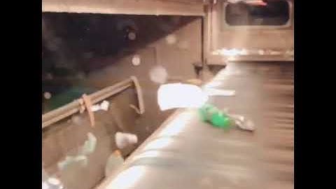 Máquina de separa lixo automática
