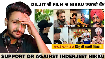 Inderjeet Nikku Viral Video Bageshwar dham | Diljit dosanjh support nikku