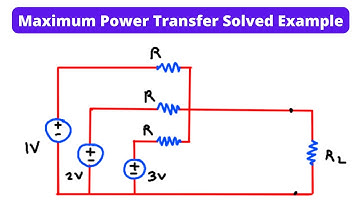 Maximum Power Transfer Solved Example #475 | Electrical Engineering