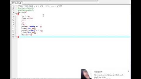 Bài 6: Tính S(n) = x + x^2 + x^3 + ... + x^n