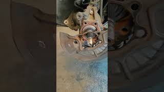 control arm and bearing on this toyota#alignment #toyotacamry #mechanic