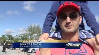 Car show goes pink for breast cancer awareness
