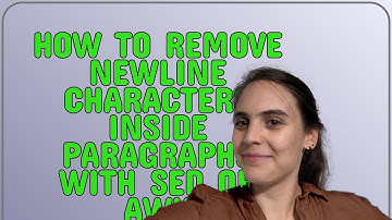 Unix: How to remove newline characters inside paragraphs with sed or awk