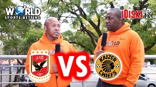 Kaizer Chiefs vs Al Ahly | Champions League Final | Tso Vilakazi Predictions