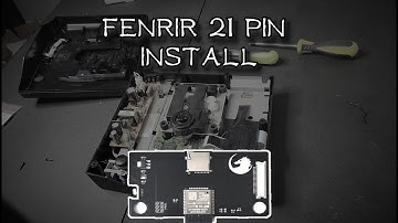 Fenrir 21 Pin ODE Upgrade Install for my Model 2 Sega Saturn ! | JAMES REINER