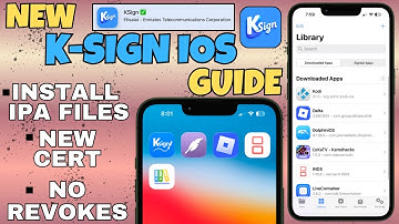 [NEW METHOD] KSign iOS Guide | Install IPA Files On iPhone & iPad | New Cert, No PC, No Revokes