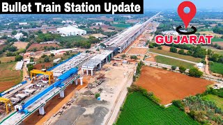 मुंबई अहमदाबाद बुलेट ट्रेन स्टेशन अपडेट/ (ANAND NADIAL BULLET TRAIN STATION UPDATE)  4KHD