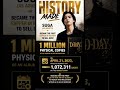 History made! 🎤 SUGA sells over 1M copies D-DAY! 🏆 #AgustD #DDAY #SUGA #KpopHistory #RecordBreaker"