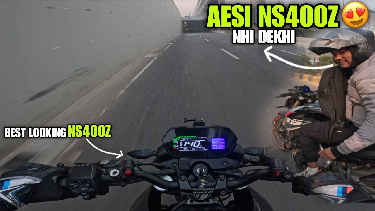 БЕЗУМНАЯ РЕАКЦИЯ ПАРНЯ NS400Z | ISE ACHI NS400Z NHI DEKHI | SUNDAY RIDE | @DSGVLOGS007