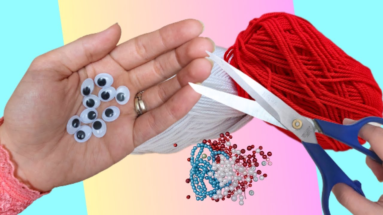Christmas Decoration Idea With Wool Easy Christmas Crafts With christmas-decoration-idea-with-wool-easy-christmas-crafts-with
