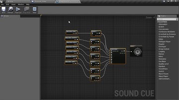 UE4 Unreal Engine Character Interaction Tutorial - sound of steps with materials