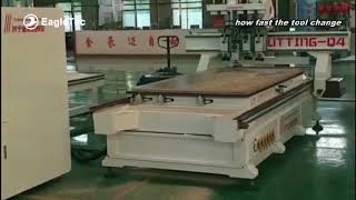 Reviews: How Fast CNC ATC Pneumatic Cylinder Router Change the Tools