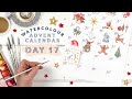 Watercolour Advent Calendar Day 17