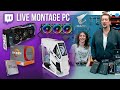 Le PC le plus puissant ! Montage en live, c'est un monstre. Best of Twitch 28 mars 2021