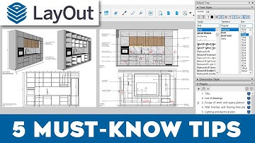 Top 5 Tips for Better Documentation in SketchUp Layout | SketchUp Layout Tutorial