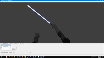 3D model Darth Vader arms with lightsaber  - CSS source v34