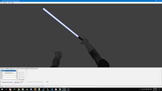 3D model Darth Vader arms with lightsaber - CSS source v34