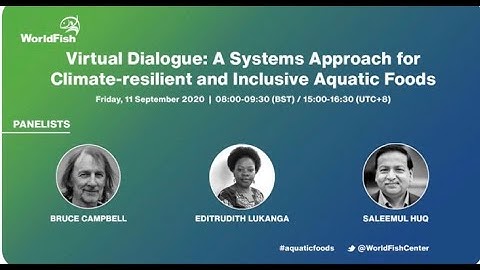Fish4Thought: A systems approach for climate resilient and inclusive aquatic foods