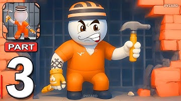 Prison Breakout! - Gameplay Walkthrough Part 3 - Stickman Prison Escape (Android, iOS)