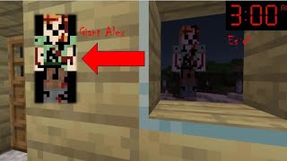 Minecraft Creepypasta giant Alex recreación #minecraft #creepypasta