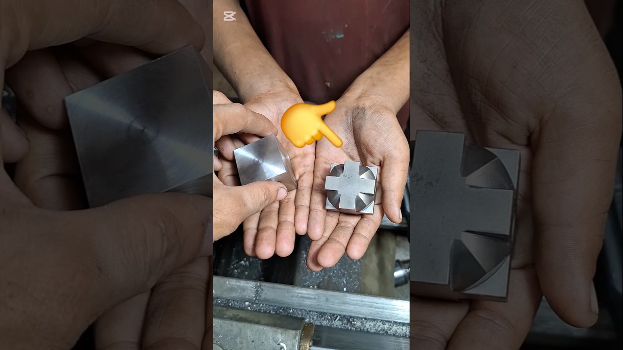 a crazy part making on lathe 