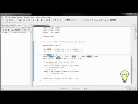 Arbeitszeiten berechnen - (Java 2-007)